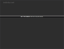Tablet Screenshot of indirdur.net